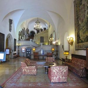 Parador I Léon, Interiör