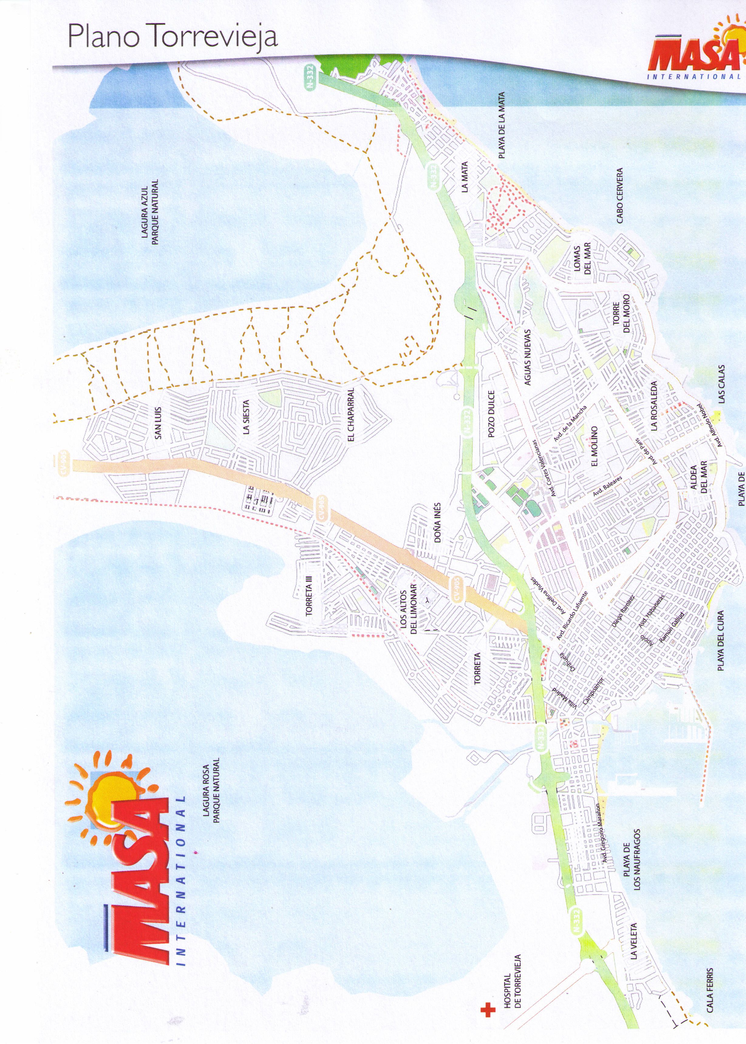 Karta Torrevieja