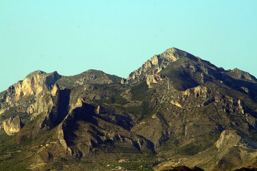 Montañas, Alicante