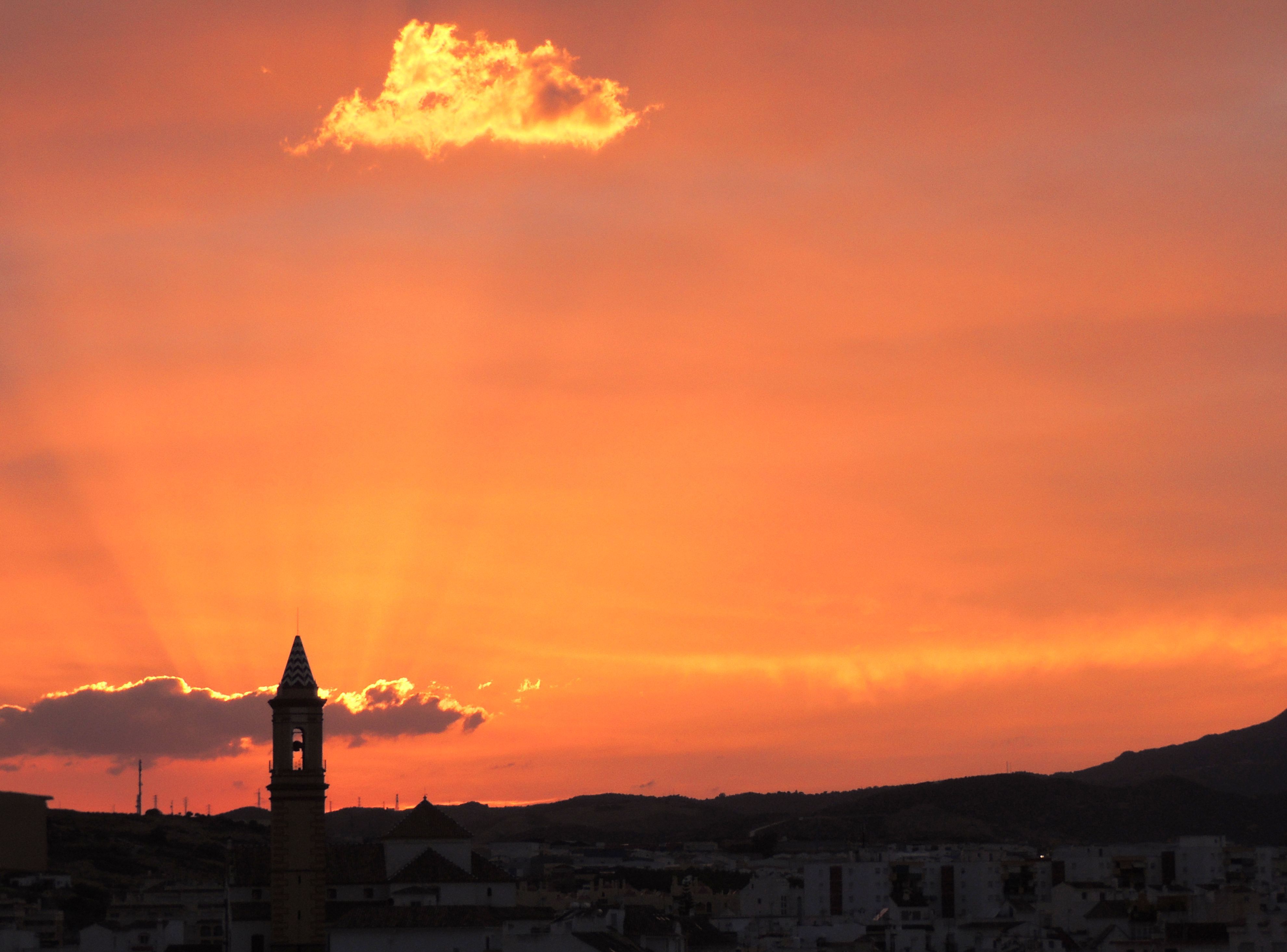 Solnedgång I Estepona